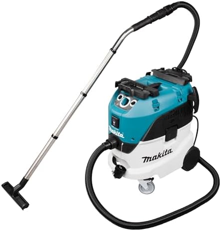 Makita VC4210M Staubsauger mit aufgesetzten MAKPAC-Werkzeugkoffern